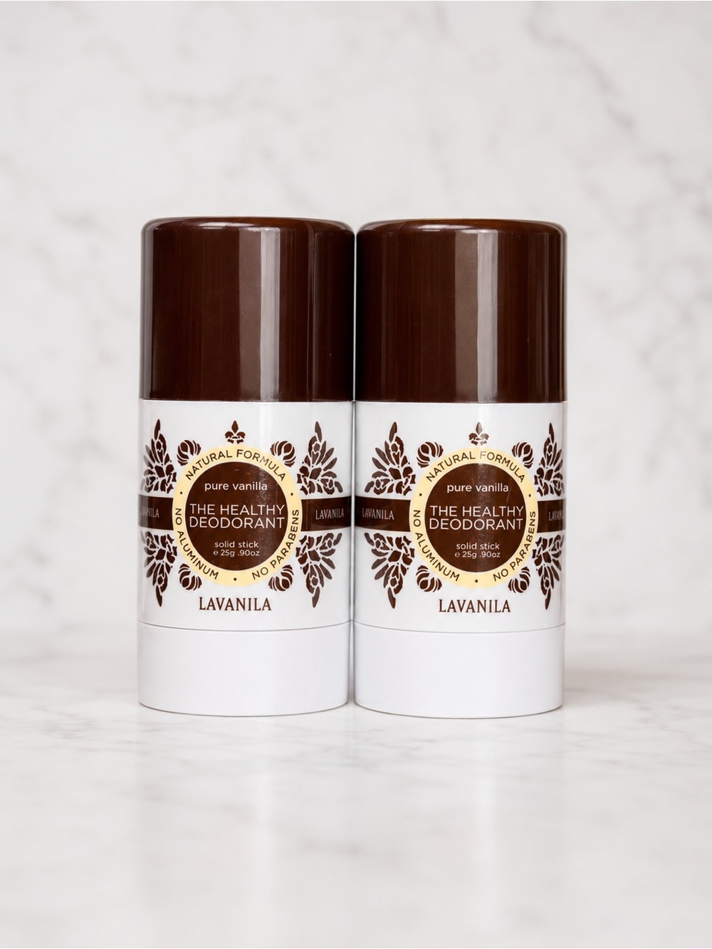 Lavanila The Healthy Deodorant Mini Travel Size Natural Aluminum Free Lot of 2